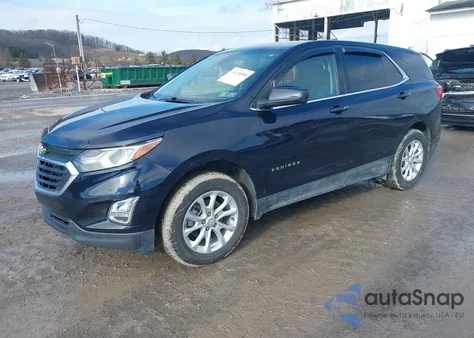 2020 Chevrolet Equinox Awd Lt 1.5L Turbo из США, поврежденный, VIN 3GNAXUEV5LS686147